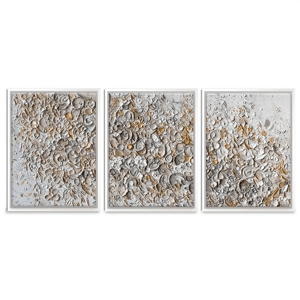 Sophisticated Celebration Trio Canvas Print Sophisticated Celebration Trio Canvas Print wall art product Nada Khatib