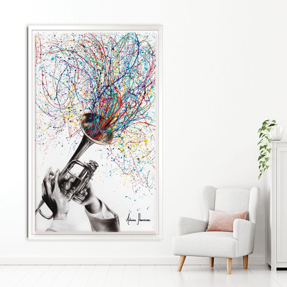 Soul Of Sound Canvas Print wall art product Ashvin Harrison