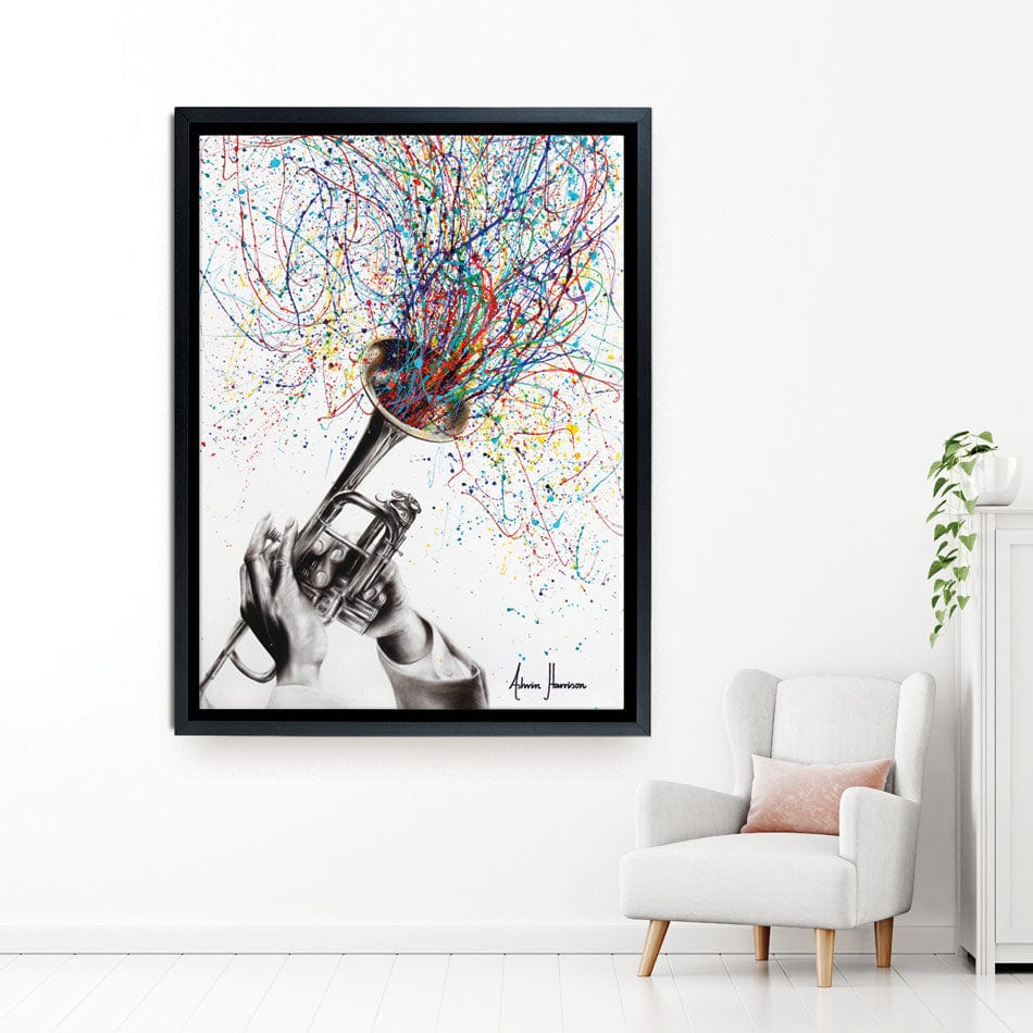 Soul Of Sound Canvas Print wall art product Ashvin Harrison