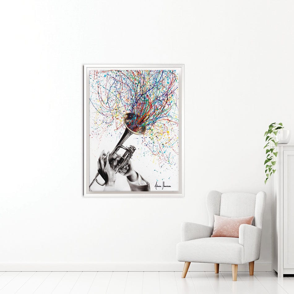Soul Of Sound Canvas Print wall art product Ashvin Harrison