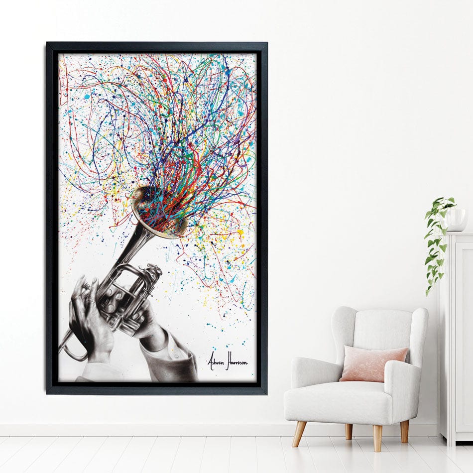 Soul Of Sound Canvas Print wall art product Ashvin Harrison