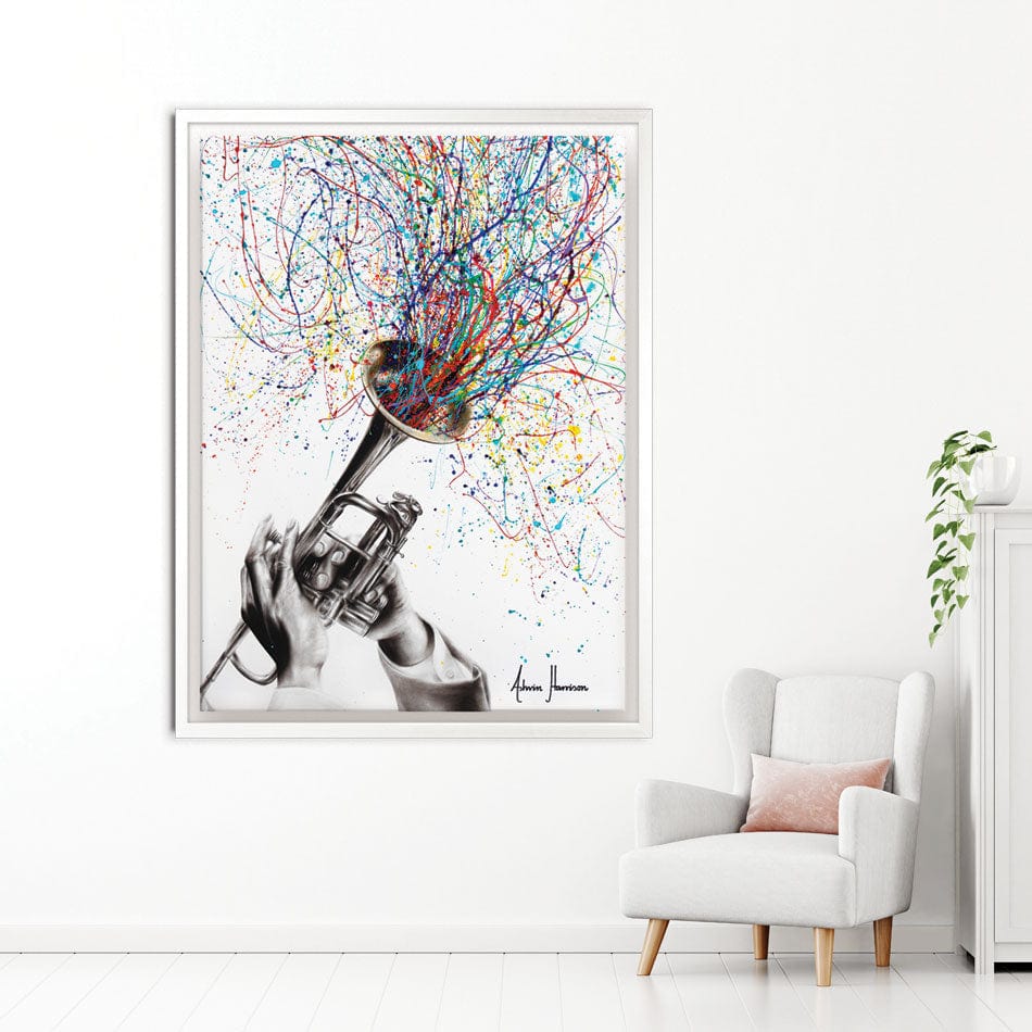 Soul Of Sound Canvas Print wall art product Ashvin Harrison