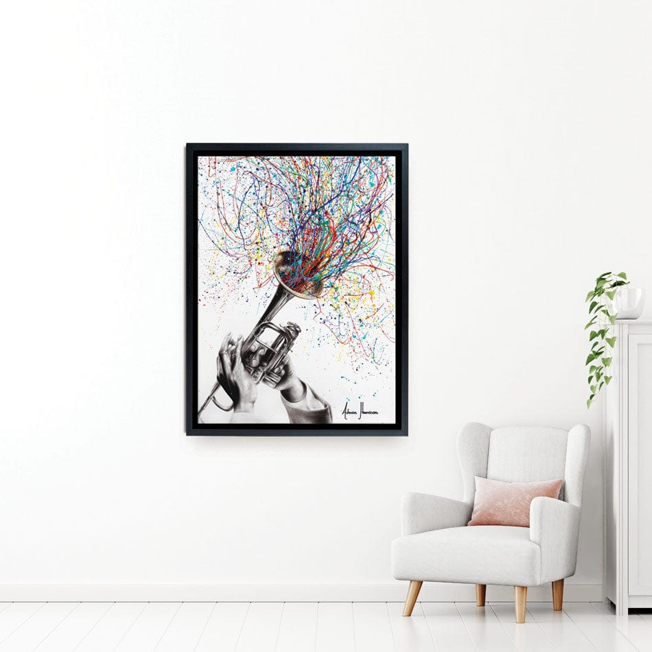 Soul Of Sound Canvas Print wall art product Ashvin Harrison