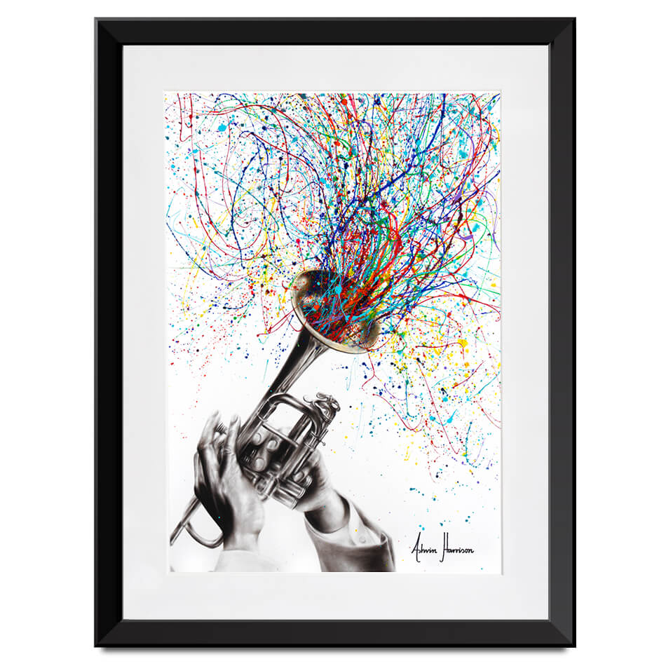 Soul Of Sound Framed Art Print Soul Of Sound Framed Art Print wall art product Ashvin Harrison