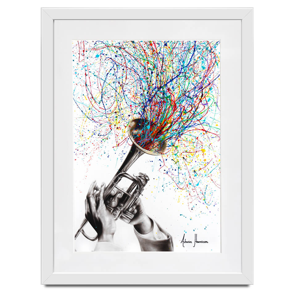 Soul Of Sound Framed Art Print Soul Of Sound Framed Art Print wall art product Ashvin Harrison