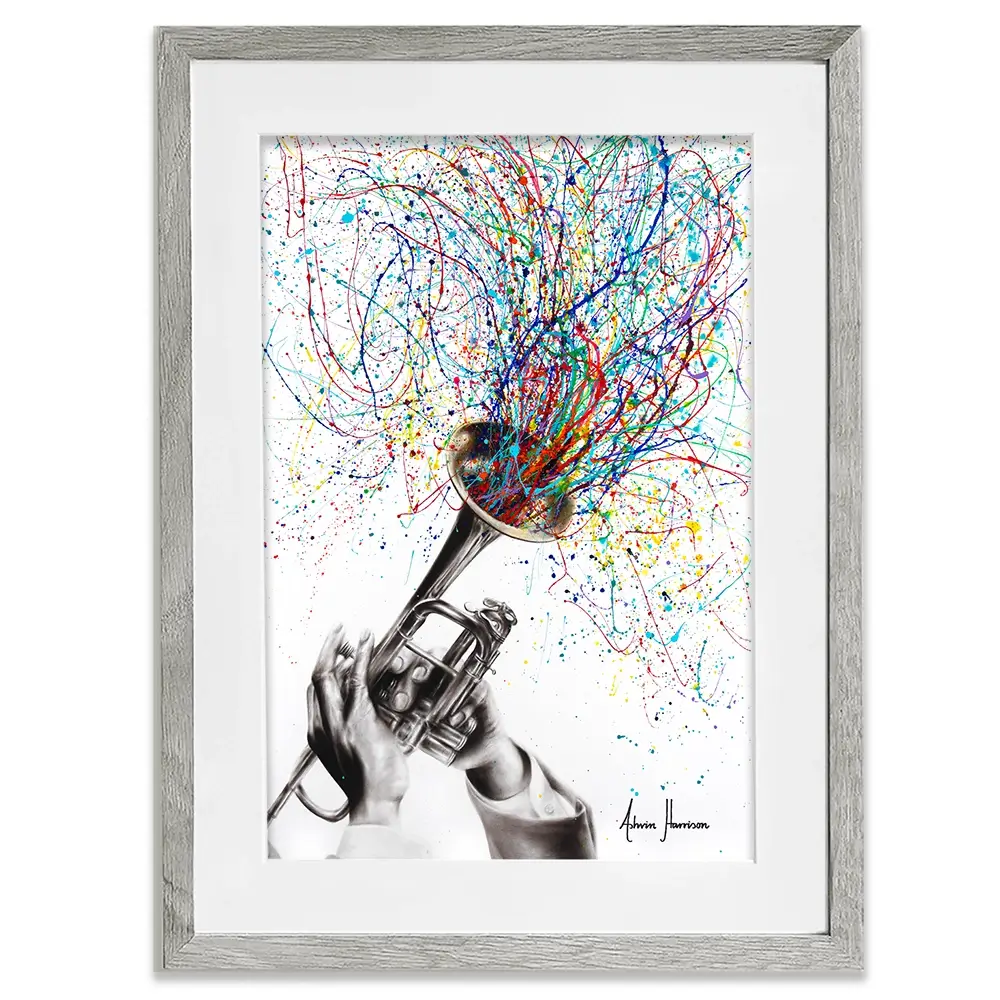 Soul Of Sound Framed Art Print Soul Of Sound Framed Art Print wall art product Ashvin Harrison