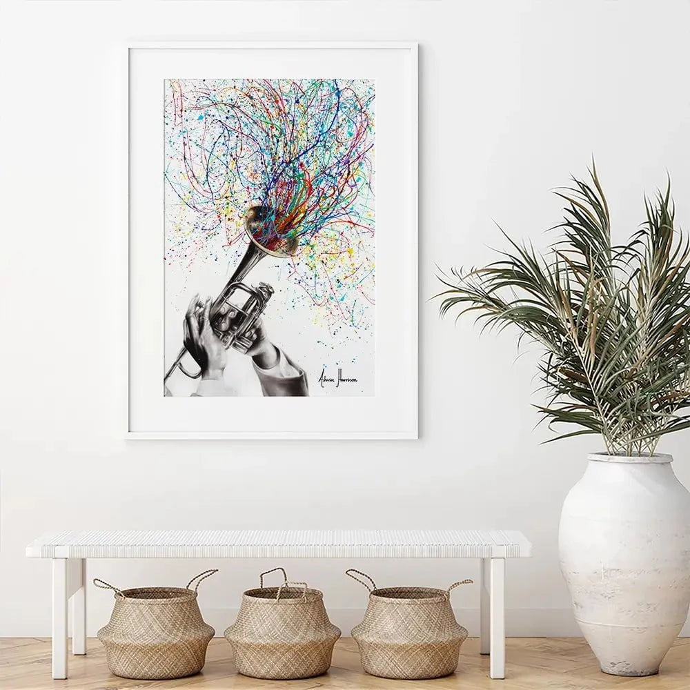Soul Of Sound Framed Art Print Soul Of Sound Framed Art Print wall art product Ashvin Harrison