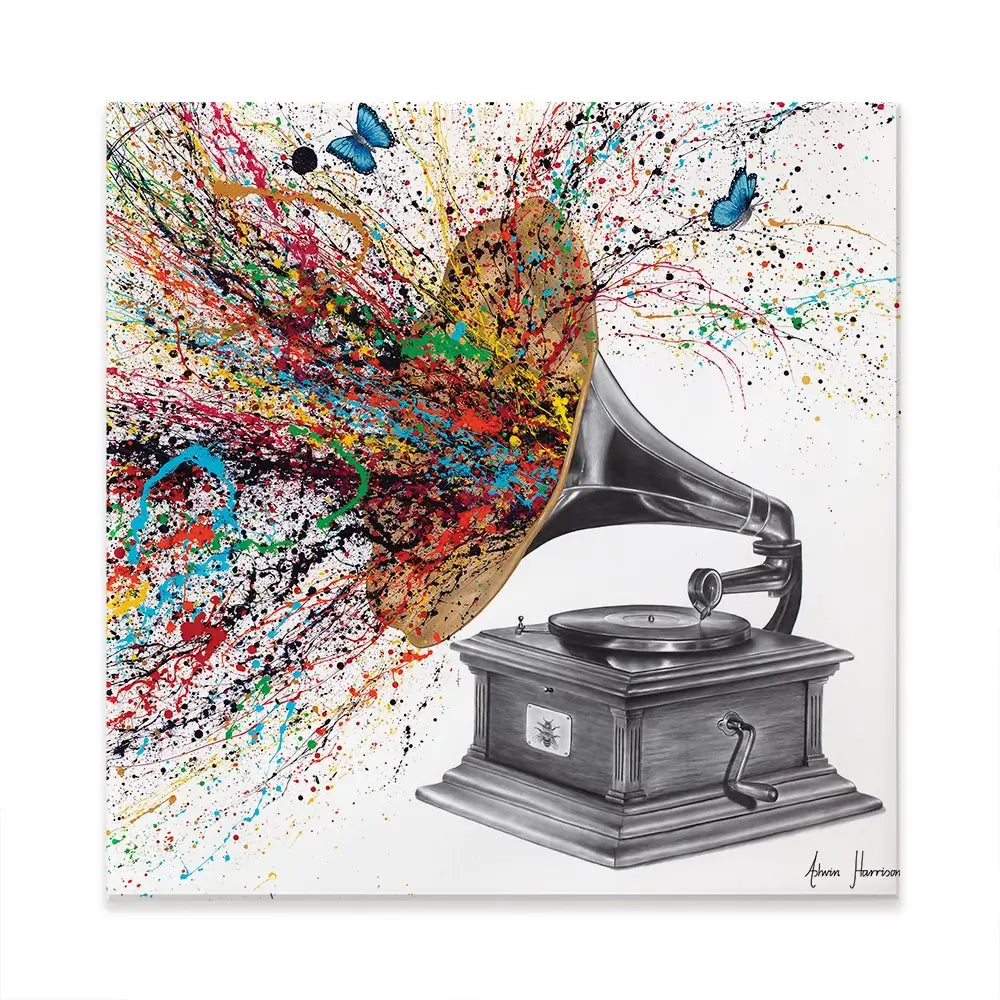 Sound Of Nature Square Canvas Print Sound Of Nature Square Canvas Print wall art product Ashvin Harrison