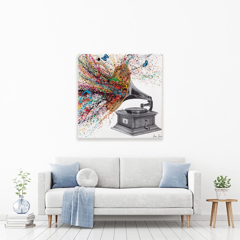 Sound Of Nature Square Canvas Print wall art product Ashvin Harrison