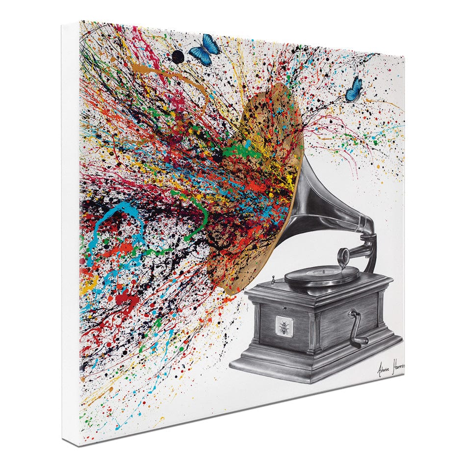 Sound Of Nature Square Canvas Print wall art product Ashvin Harrison