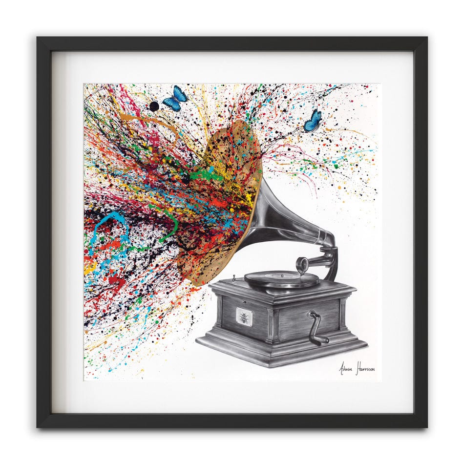 Sound Of Nature Square Framed Art Print wall art product Ashvin Harrison