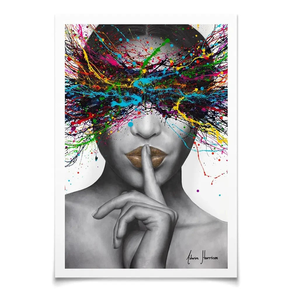 Sound Of Silence Art Print Sound Of Silence Art Print wall art product Ashvin Harrison
