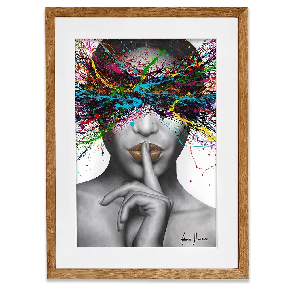 Sound Of Silence Framed Art Print Sound Of Silence Framed Art Print wall art product Ashvin Harrison