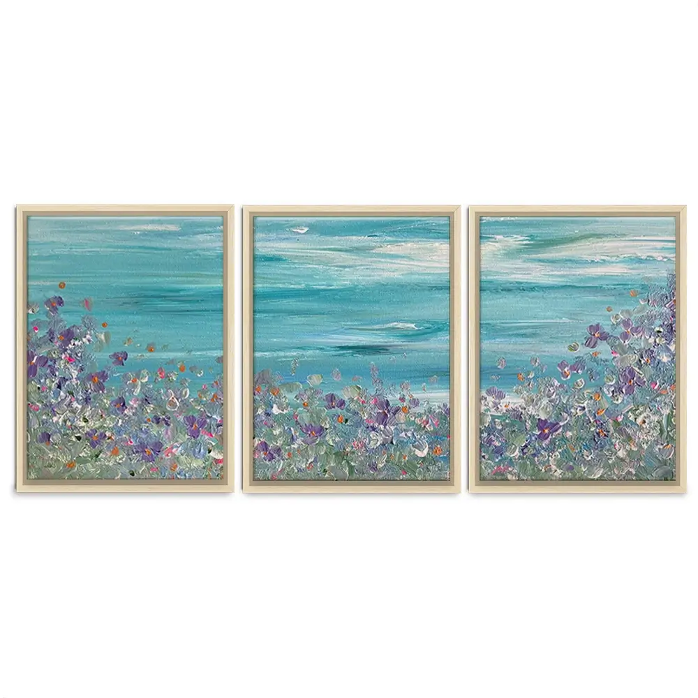 South Coast Views Trio Canvas Print South Coast Views Trio Canvas Print wall art product Charlotte Anna Reed