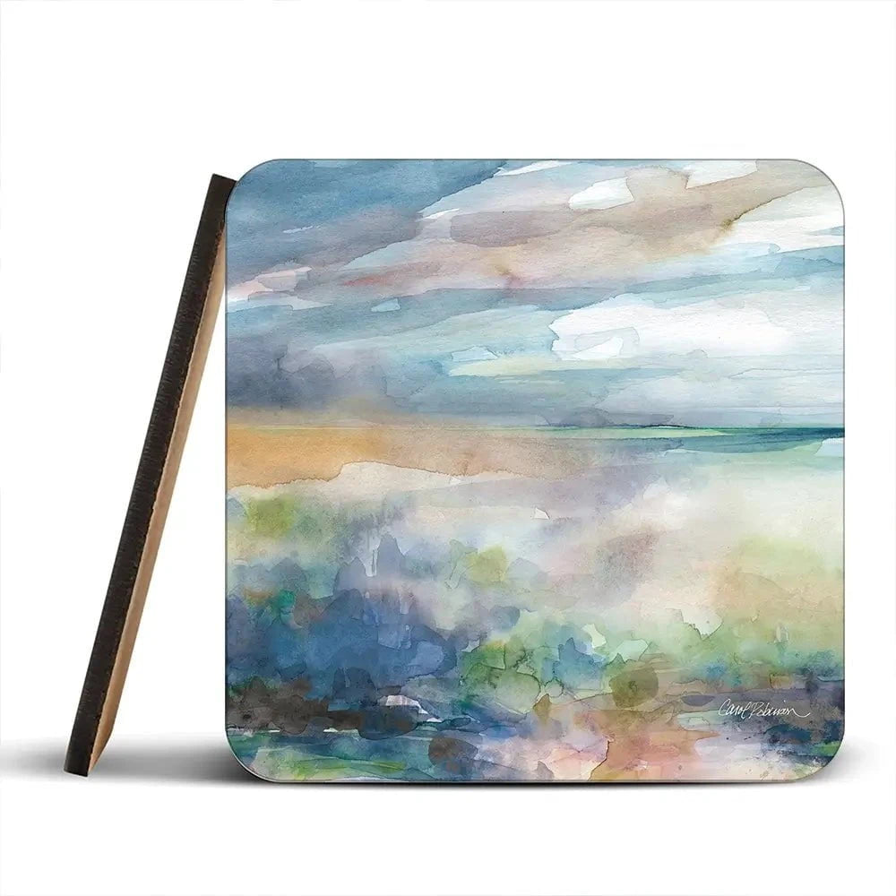 Southern Coast Coaster Set Rainbow Soul Tree Coaster Set | Rainbow Soul Tree Art Coasters wall art product Carol Robinson