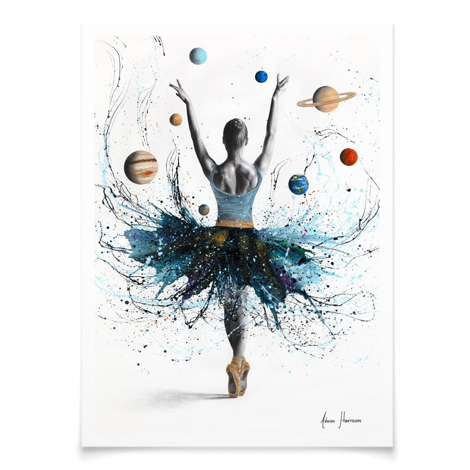 Space Dance Art Print wall art product Ashvin Harrison