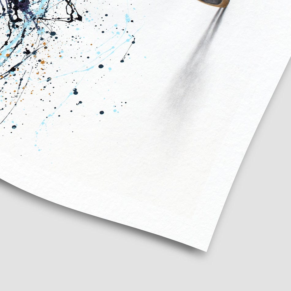 Space Dance Art Print wall art product Ashvin Harrison