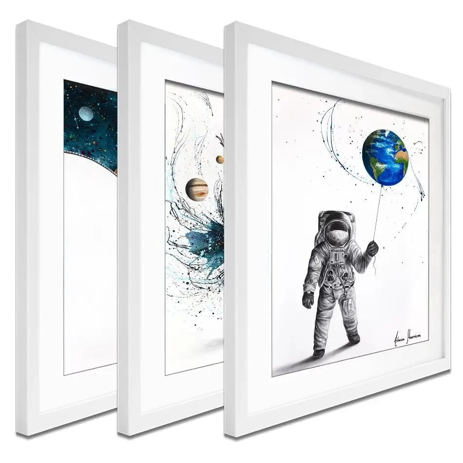 Space Framed Art Print Trio Space Framed Art Print Trio wall art product Ashvin Harrison