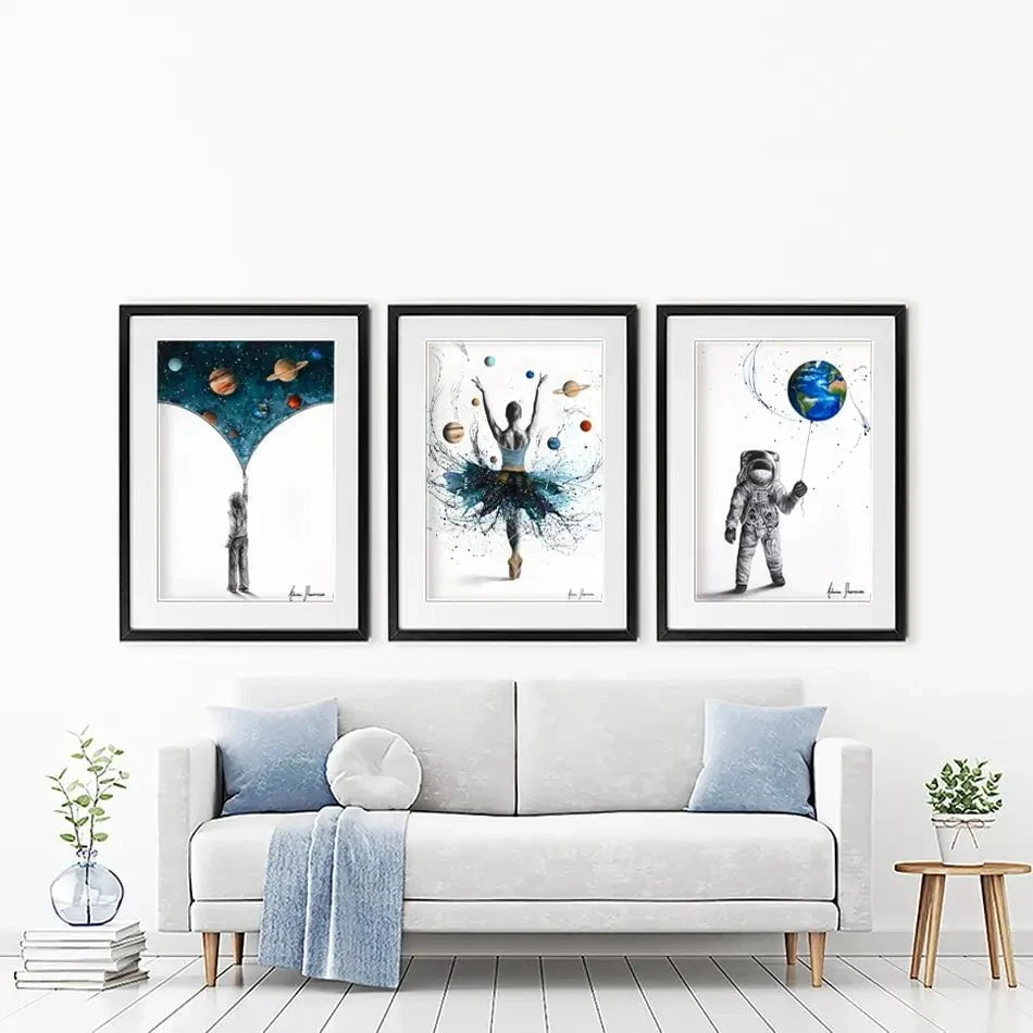Space Framed Art Print Trio Space Framed Art Print Trio wall art product Ashvin Harrison