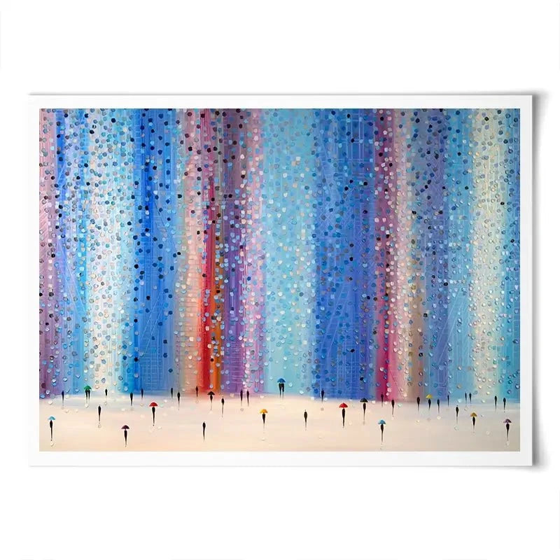 Sparkles Of The Rain Art Print Sparkles Of The Rain Art Print wall art product Ekaterina Ermilkina