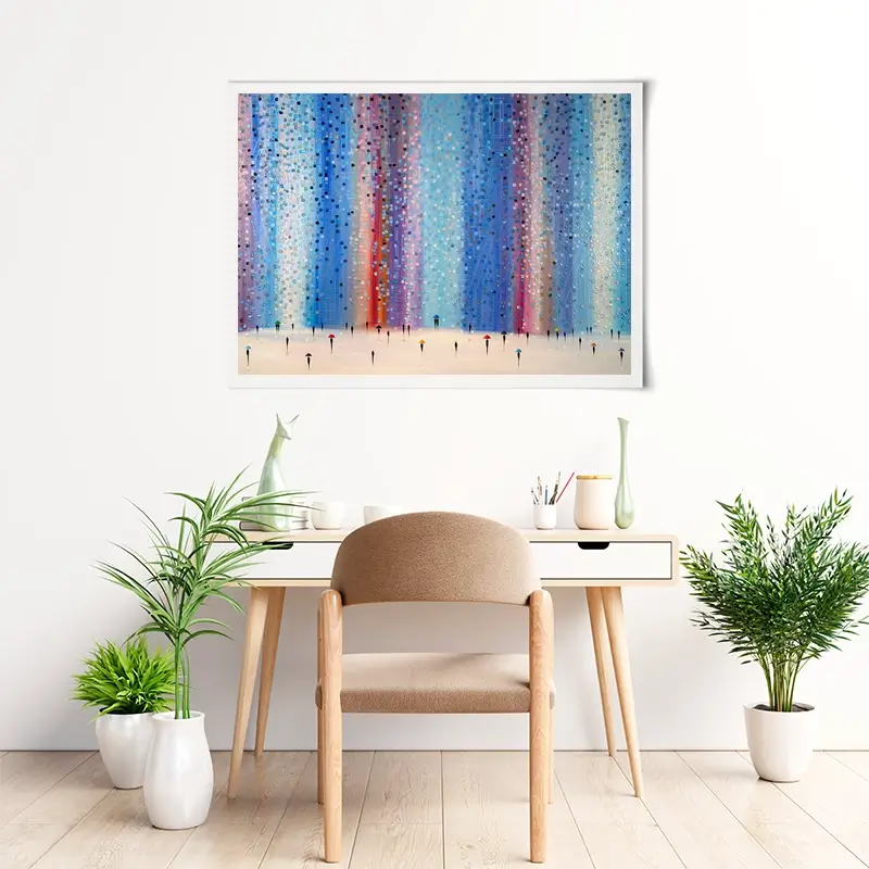 Sparkles Of The Rain Art Print Sparkles Of The Rain Art Print wall art product Ekaterina Ermilkina