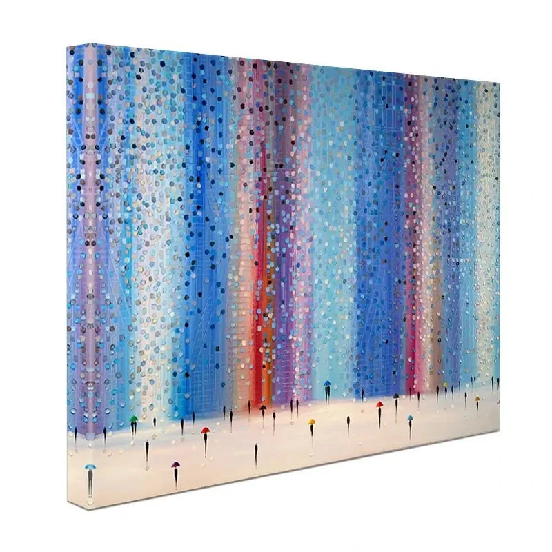 Sparkles Of The Rain Canvas Print Sparkles Of The Rain Canvas Print wall art product Ekaterina Ermilkina