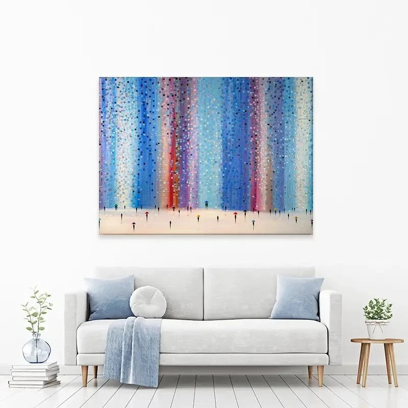 Sparkles Of The Rain Canvas Print Sparkles Of The Rain Canvas Print wall art product Ekaterina Ermilkina
