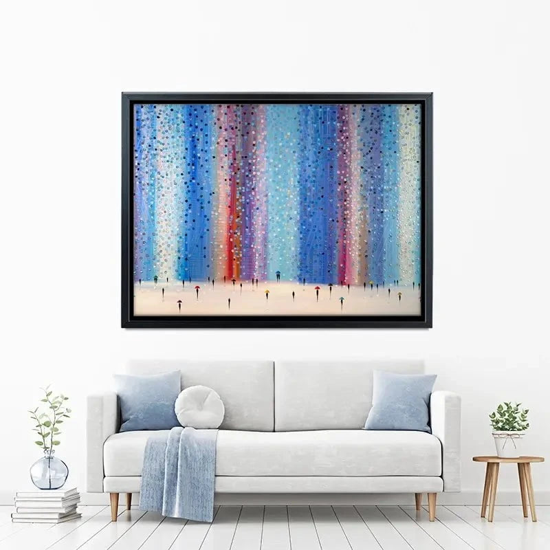 Sparkles Of The Rain Canvas Print Sparkles Of The Rain Canvas Print wall art product Ekaterina Ermilkina