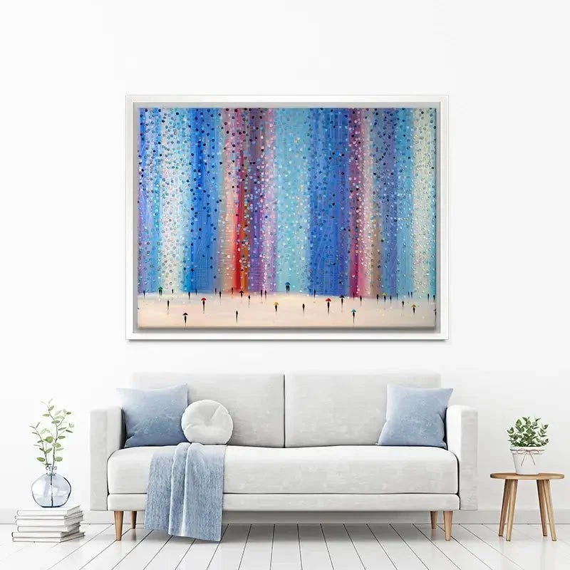 Sparkles Of The Rain Canvas Print Sparkles Of The Rain Canvas Print wall art product Ekaterina Ermilkina
