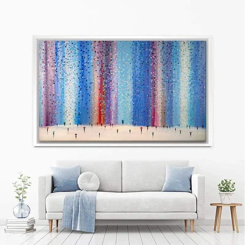 Sparkles Of The Rain Canvas Print Sparkles Of The Rain Canvas Print wall art product Ekaterina Ermilkina