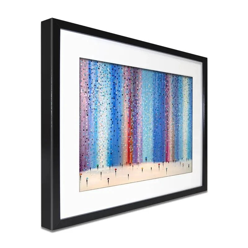 Sparkles Of The Rain Framed Art Print Sparkles Of The Rain Framed Art Print wall art product Ekaterina Ermilkina