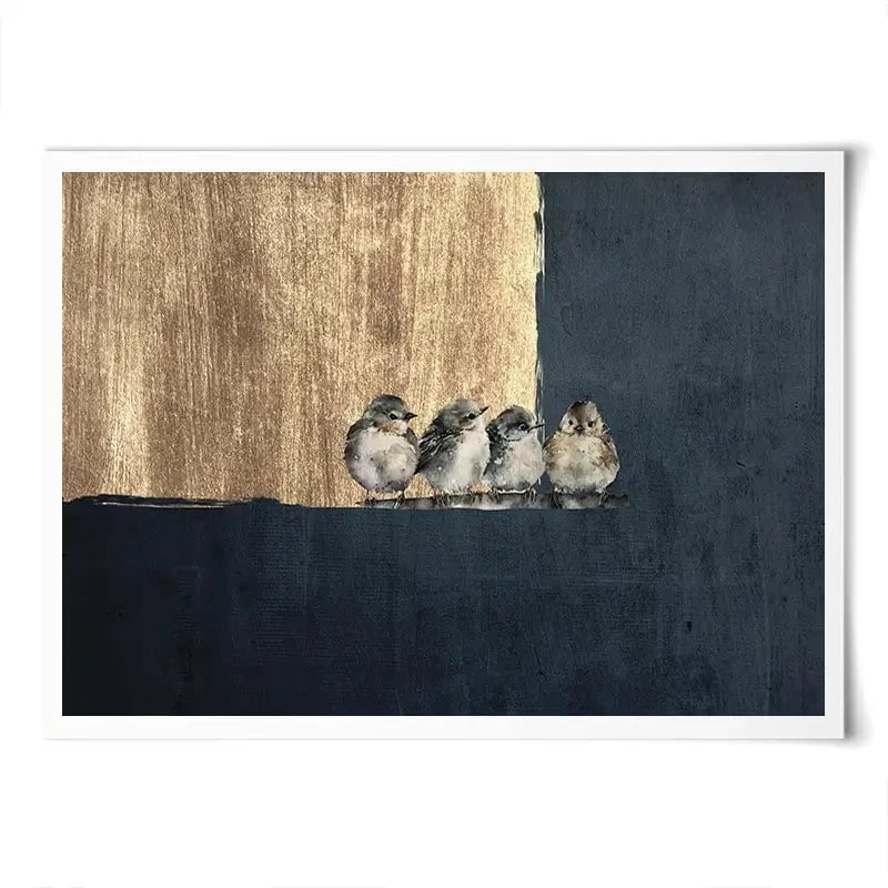 Sparrows Art Print Sparrows Art Print wall art product Svetlana Aleynikova