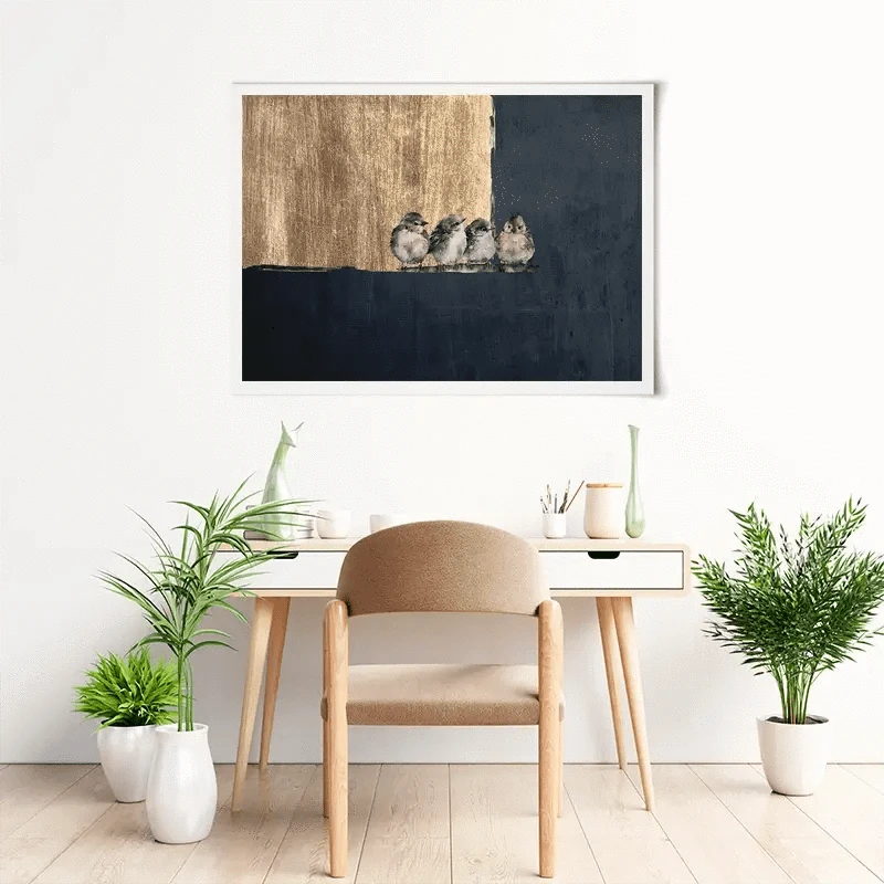 Sparrows Art Print Sparrows Art Print wall art product Svetlana Aleynikova