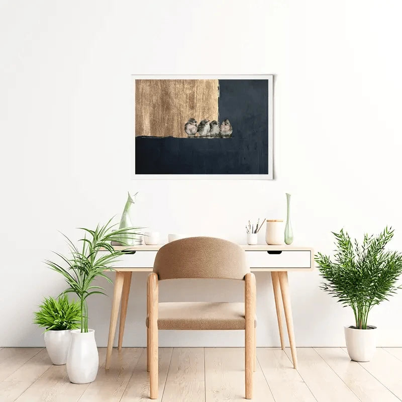 Sparrows Art Print Sparrows Art Print wall art product Svetlana Aleynikova
