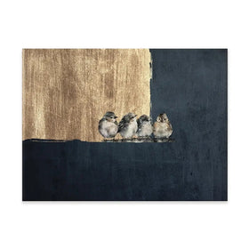 Sparrows Canvas Print Sparrows Canvas Print wall art product Svetlana Aleynikova