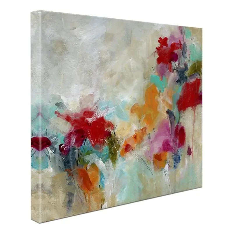 Spectrum Floral Canvas Print Spectrum Floral Canvas Print wall art product Carol Robinson