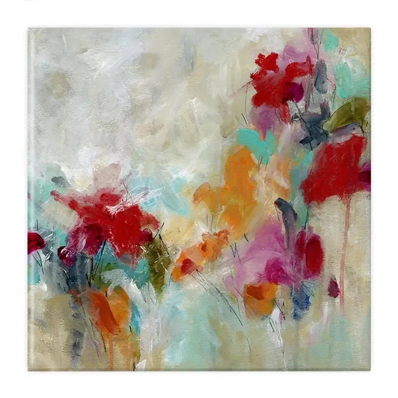 Spectrum Floral Canvas Print Spectrum Floral Canvas Print wall art product Carol Robinson