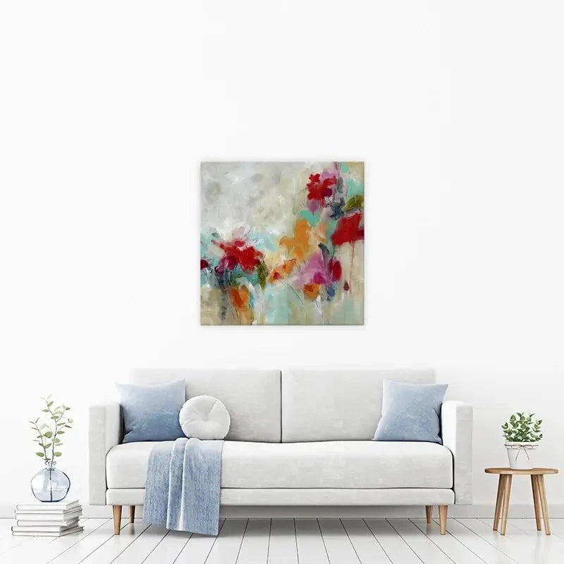 Spectrum Floral Canvas Print Spectrum Floral Canvas Print wall art product Carol Robinson