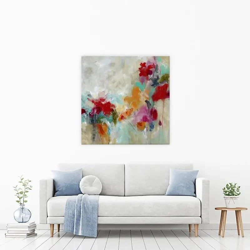 Spectrum Floral Canvas Print Spectrum Floral Canvas Print wall art product Carol Robinson