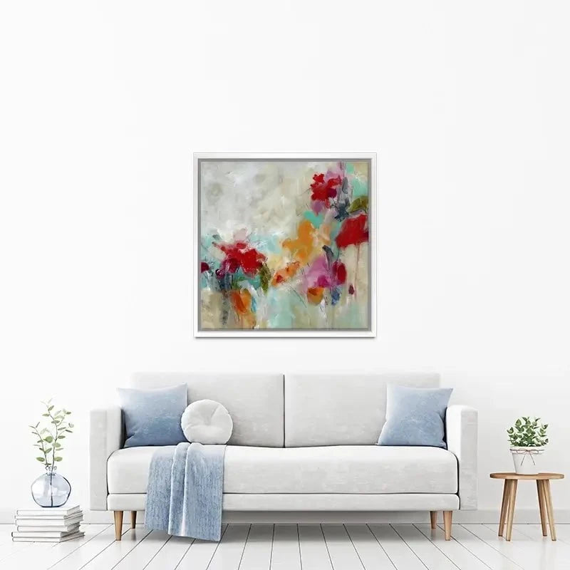 Spectrum Floral Canvas Print Spectrum Floral Canvas Print wall art product Carol Robinson