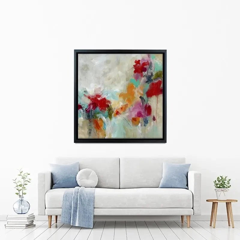 Spectrum Floral Canvas Print Spectrum Floral Canvas Print wall art product Carol Robinson