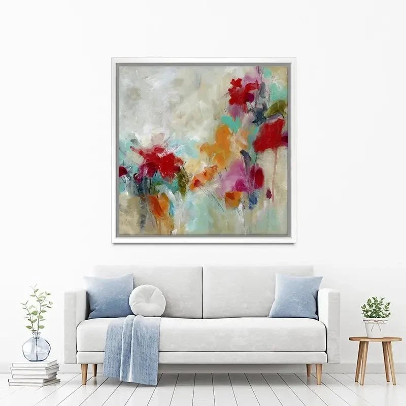 Spectrum Floral Canvas Print Spectrum Floral Canvas Print wall art product Carol Robinson