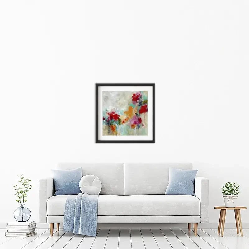 Spectrum Floral Framed Art Print Spectrum Floral Framed Art Print wall art product Carol Robinson