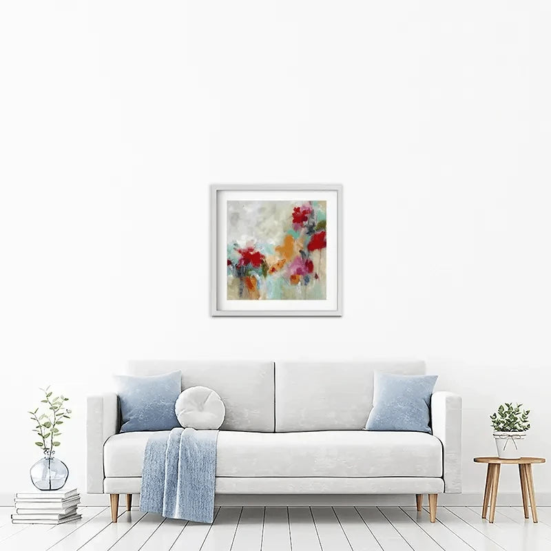 Spectrum Floral Framed Art Print Spectrum Floral Framed Art Print wall art product Carol Robinson