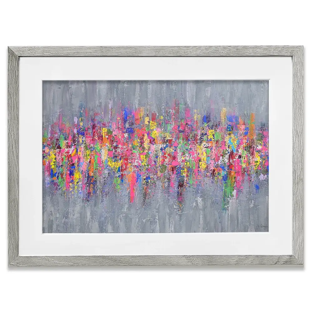 Spectrum Of Dreams Framed Art Print Spectrum Of Dreams Framed Art Print wall art product Jo Gough