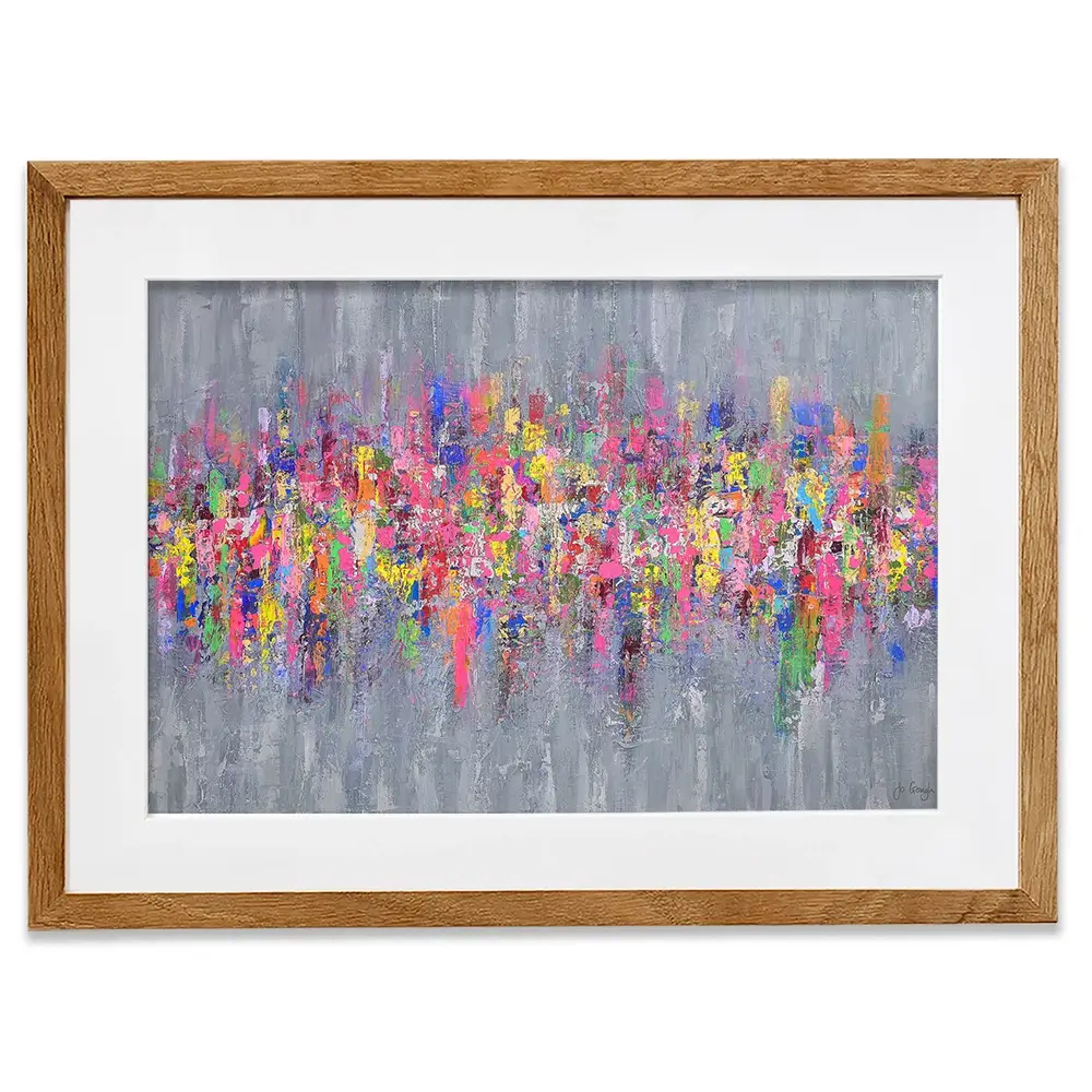 Spectrum Of Dreams Framed Art Print Spectrum Of Dreams Framed Art Print wall art product Jo Gough