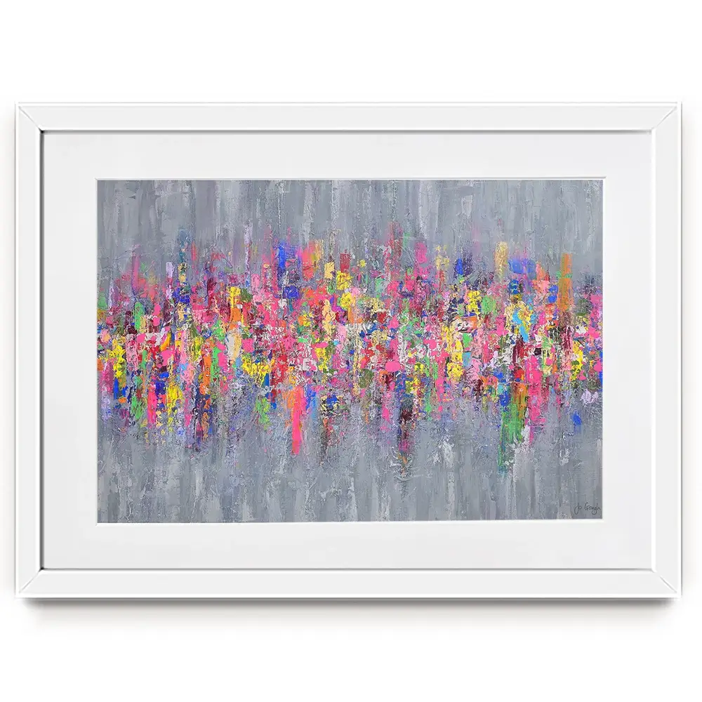 Spectrum Of Dreams Framed Art Print Spectrum Of Dreams Framed Art Print wall art product Jo Gough