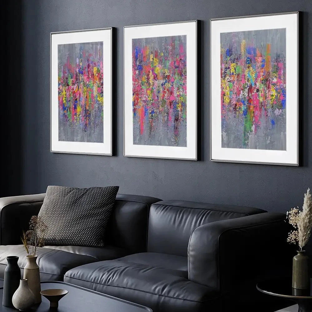 Spectrum Of Dreams Framed Art Print Trio Spectrum Of Dreams Framed Art Print Trio wall art product Jo Gough