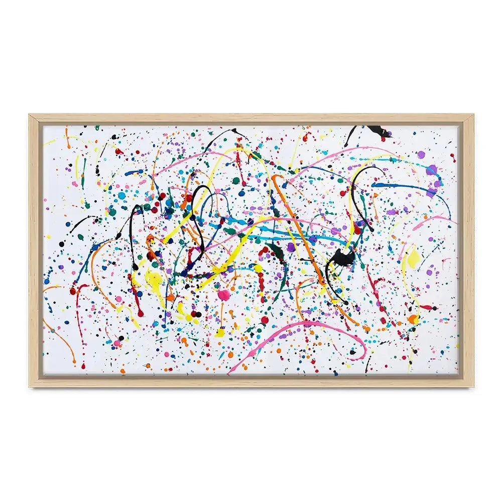 Splashes And Drips Canvas Print Splashes And Drips Canvas Print wall art product kenchiro168 / Shutterstock