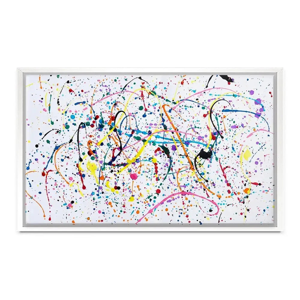 Splashes And Drips Canvas Print Splashes And Drips Canvas Print wall art product kenchiro168 / Shutterstock